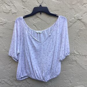 Top Lucky Brand soft flowery design sz M